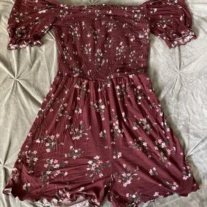 Maroon Romper shorts!